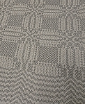 Coverlet. Cotton/Wool
